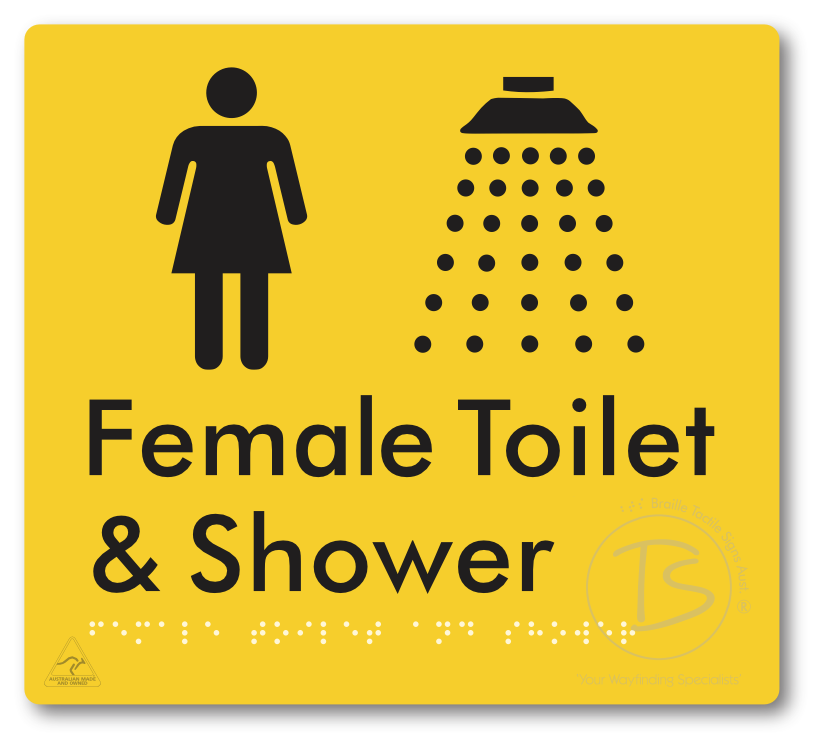 Female Toilet and Shower