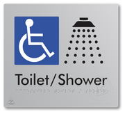 Accessible Toilet & Shower - Braille Tactile Signs Aust.