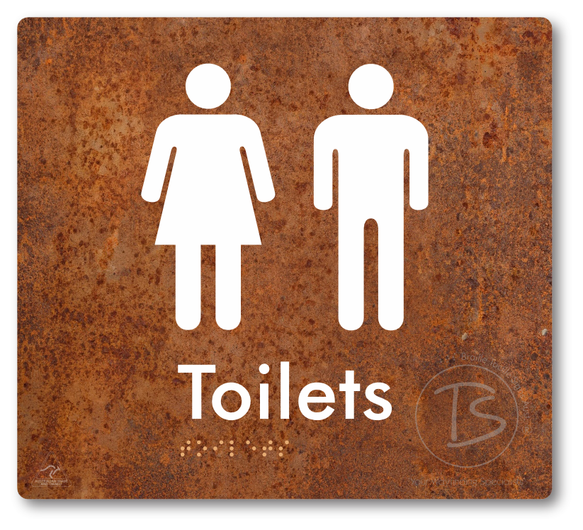 Toilets - Braille Tactile Signs Aust.