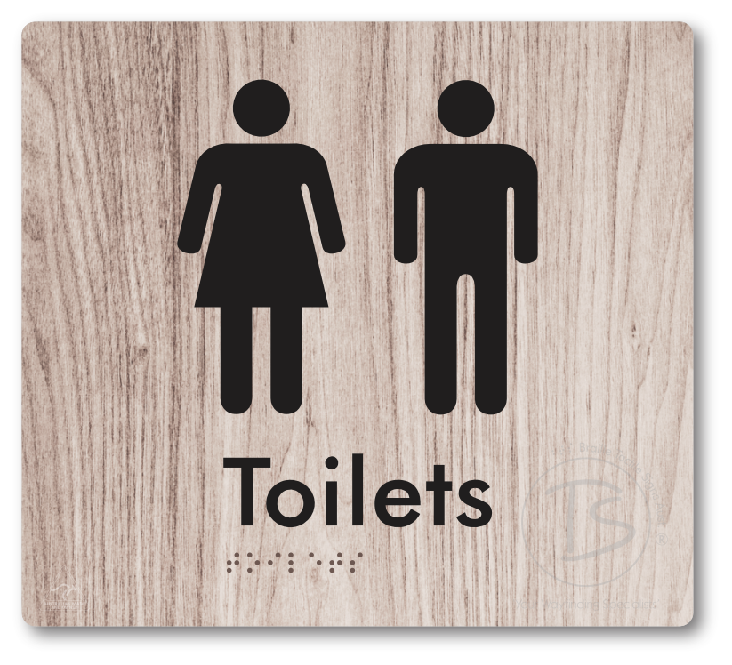 Toilets - Braille Tactile Signs Aust.