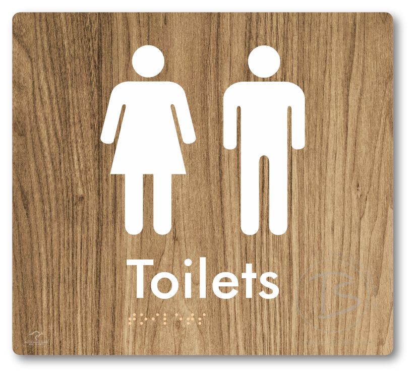 Toilets - Braille Tactile Signs Aust.