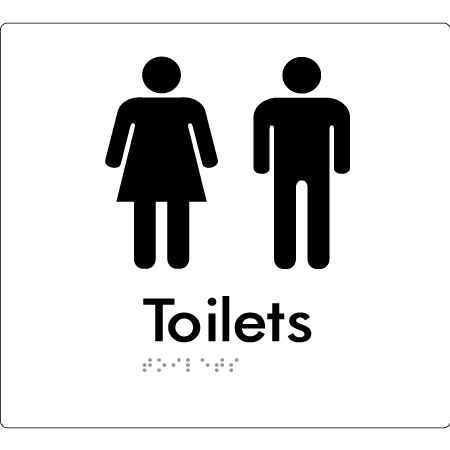 Toilets - Braille Tactile Signs Aust.