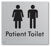 Patient Toilet - Braille Tactile Signs Aust.