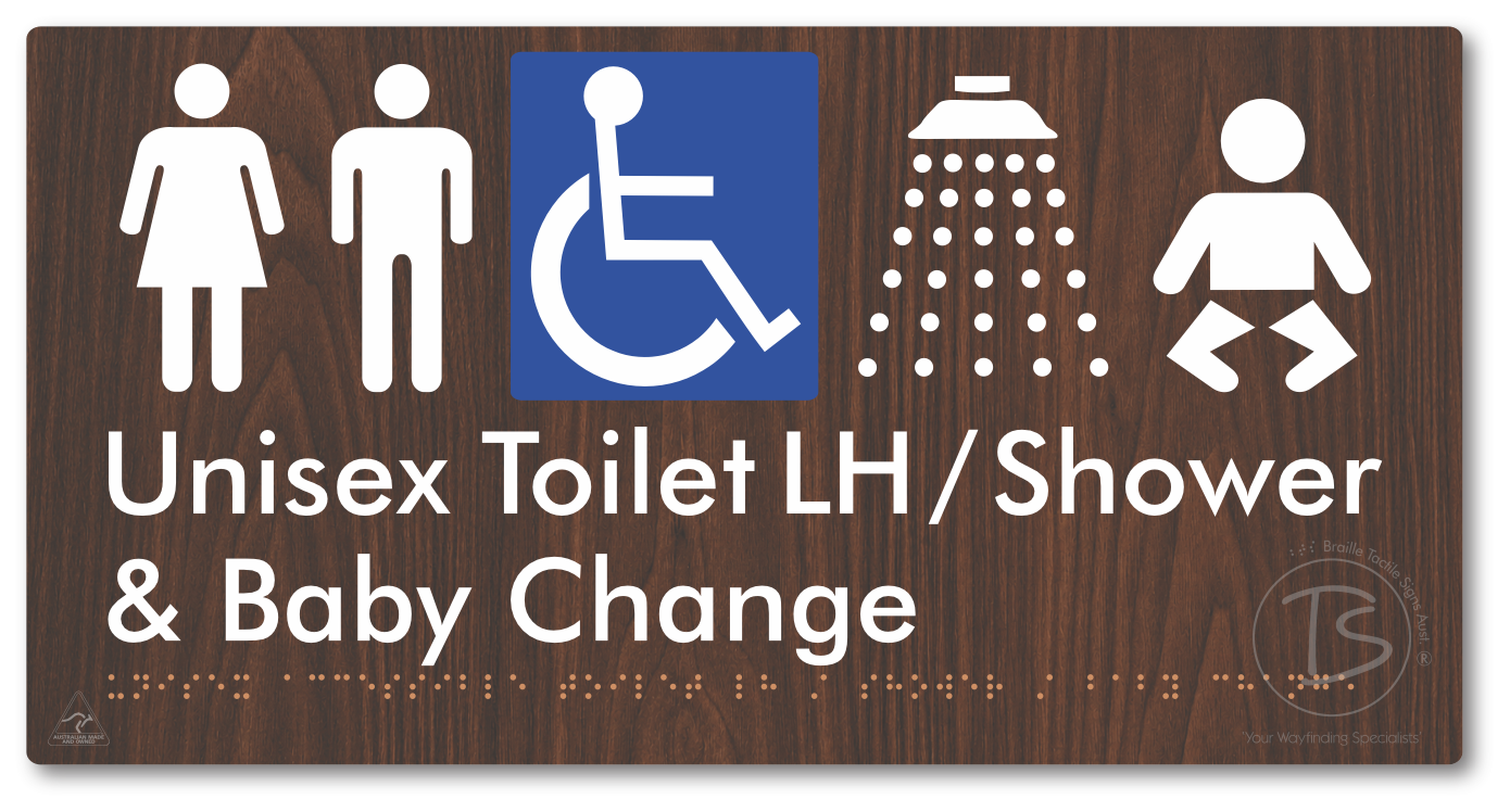 Unisex Accessible Toilet LH / Shower / Baby Change