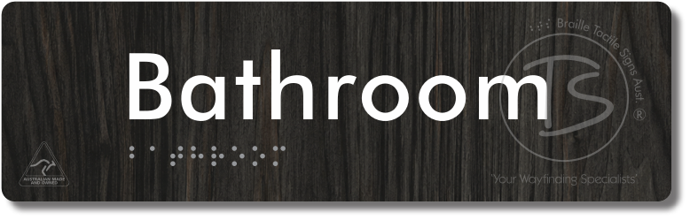 Bathroom - Braille Tactile Signs Aust.