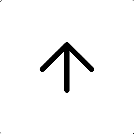 Directional Arrow - Braille Tactile Signs Aust.
