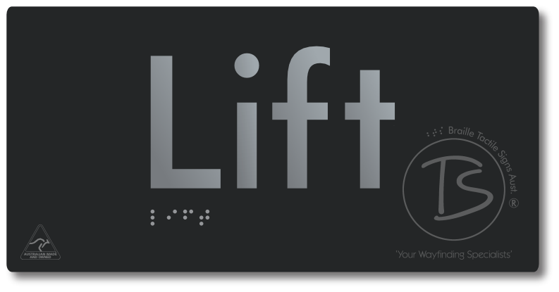 Lift - Braille Tactile Signs Aust.