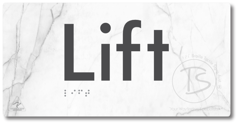 Lift - Braille Tactile Signs Aust.
