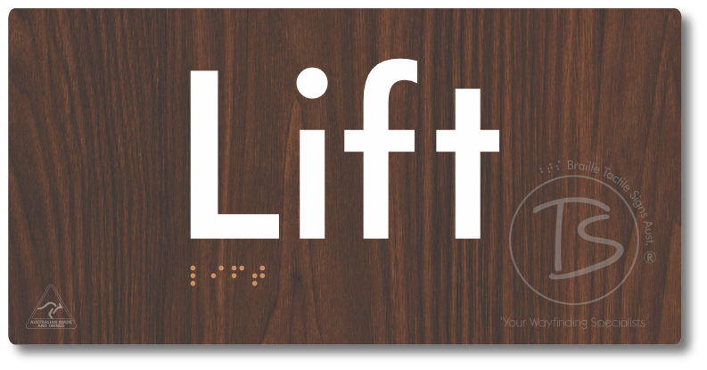 Lift - Braille Tactile Signs Aust.