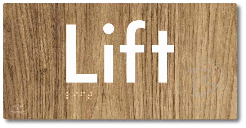 Lift - Braille Tactile Signs Aust.