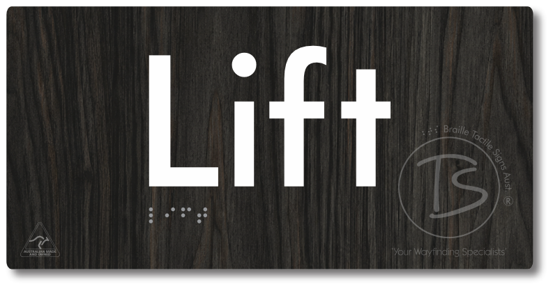Lift - Braille Tactile Signs Aust.