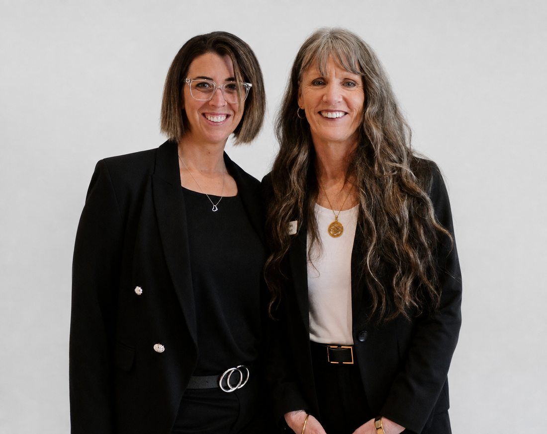 Rebecca Webbern (CVGT Employment) and Kaye Jones (Guide Dogs Vic) Keynote speakers for 2026. 