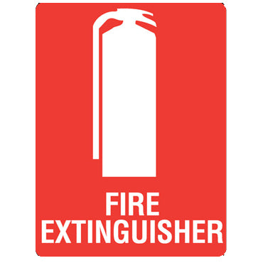 Fire Extinguisher Location Sign - Braille Tactile Signs Aust.