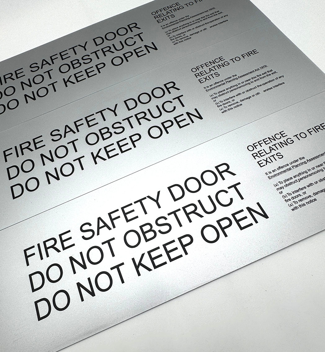 Braille Tactile Signs Aust.