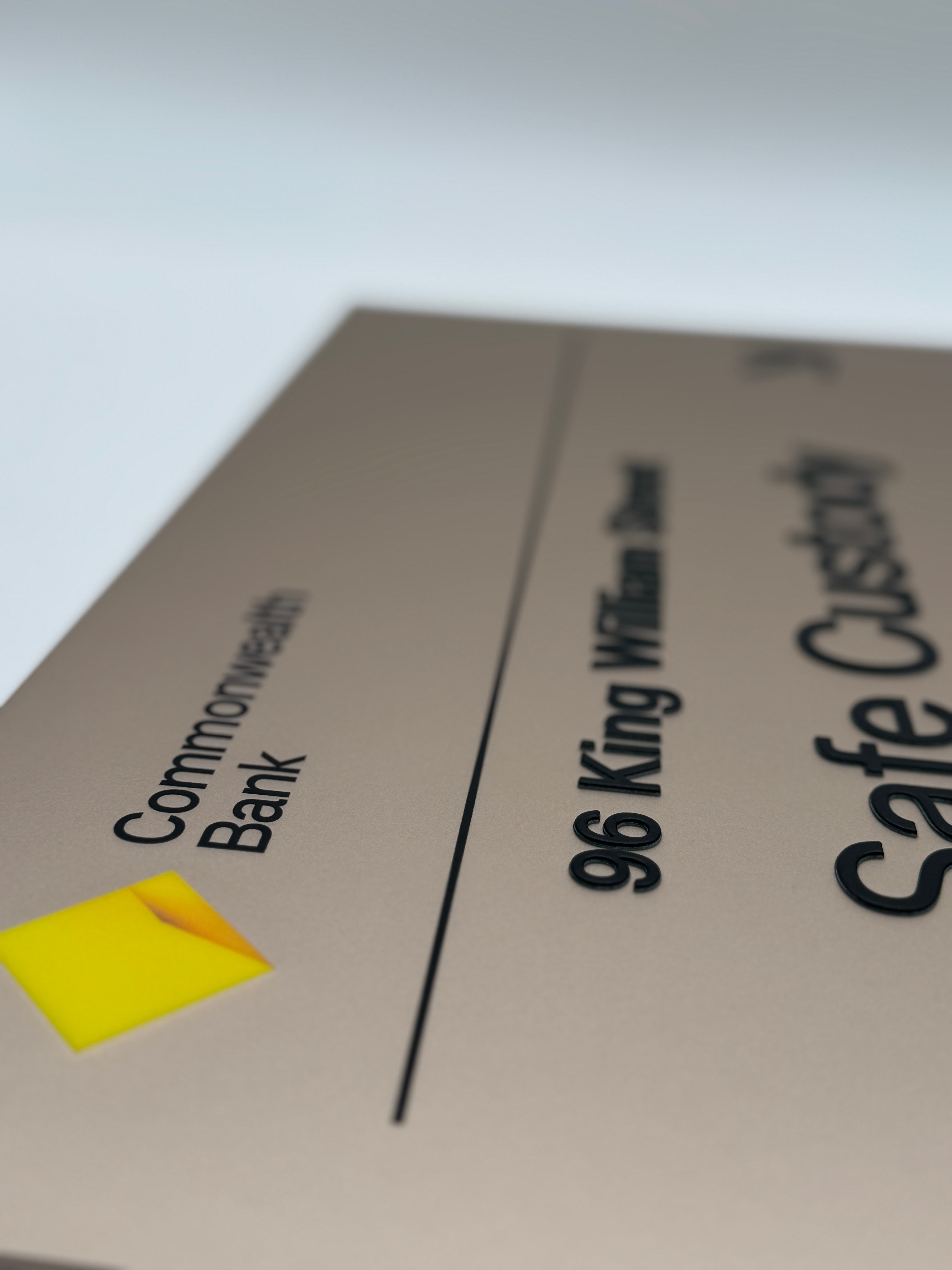 Braille Tactile Signs Aust.