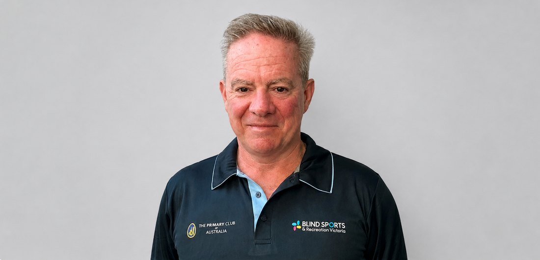 Photo of Robert Fletcher President Blind Sports and Recreation Victoria.