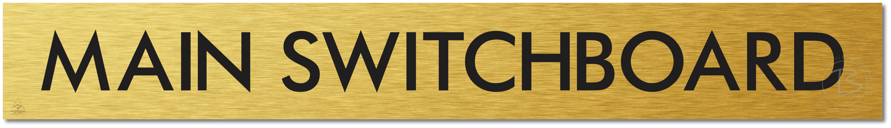 MAIN SWITCHBOARD