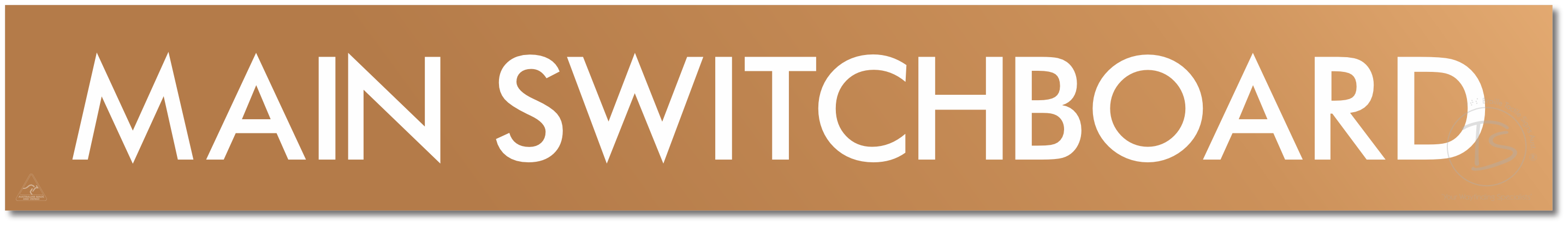 MAIN SWITCHBOARD