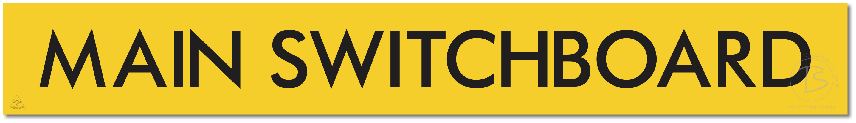 MAIN SWITCHBOARD