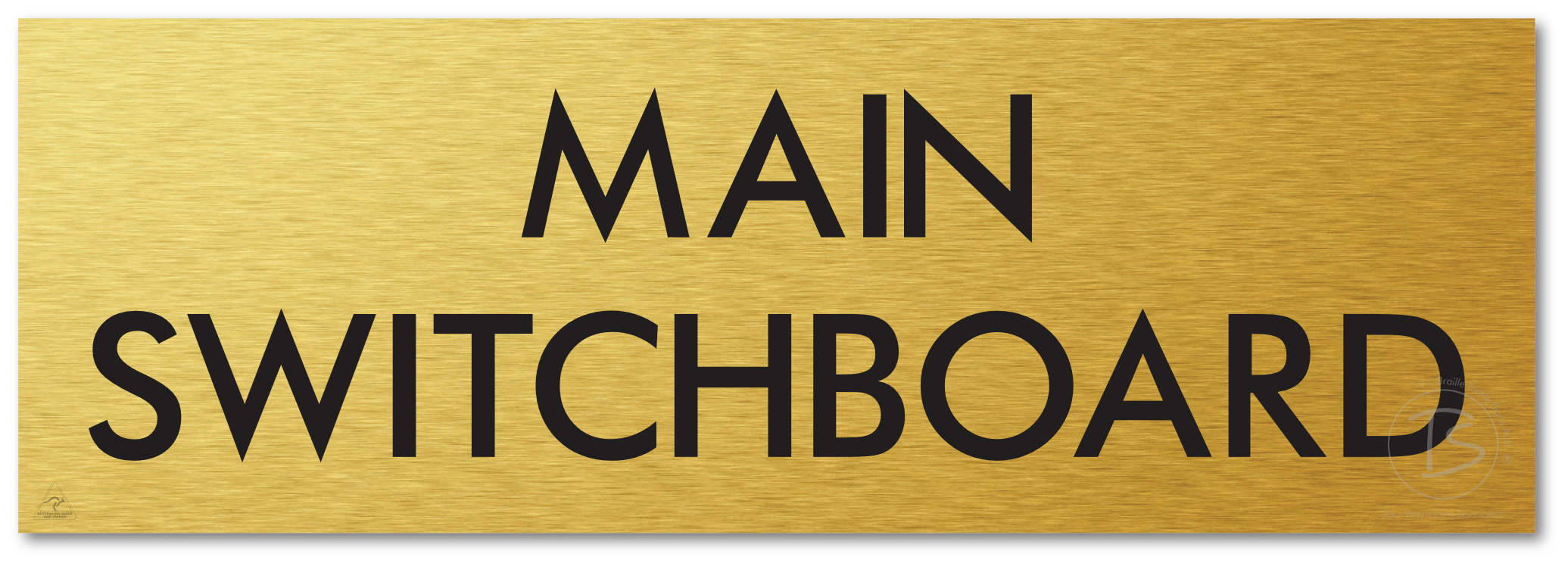 MAIN SWITCHBOARD