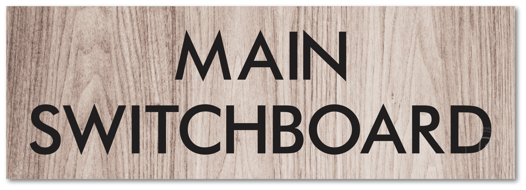 MAIN SWITCHBOARD