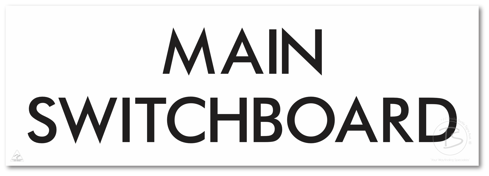 MAIN SWITCHBOARD