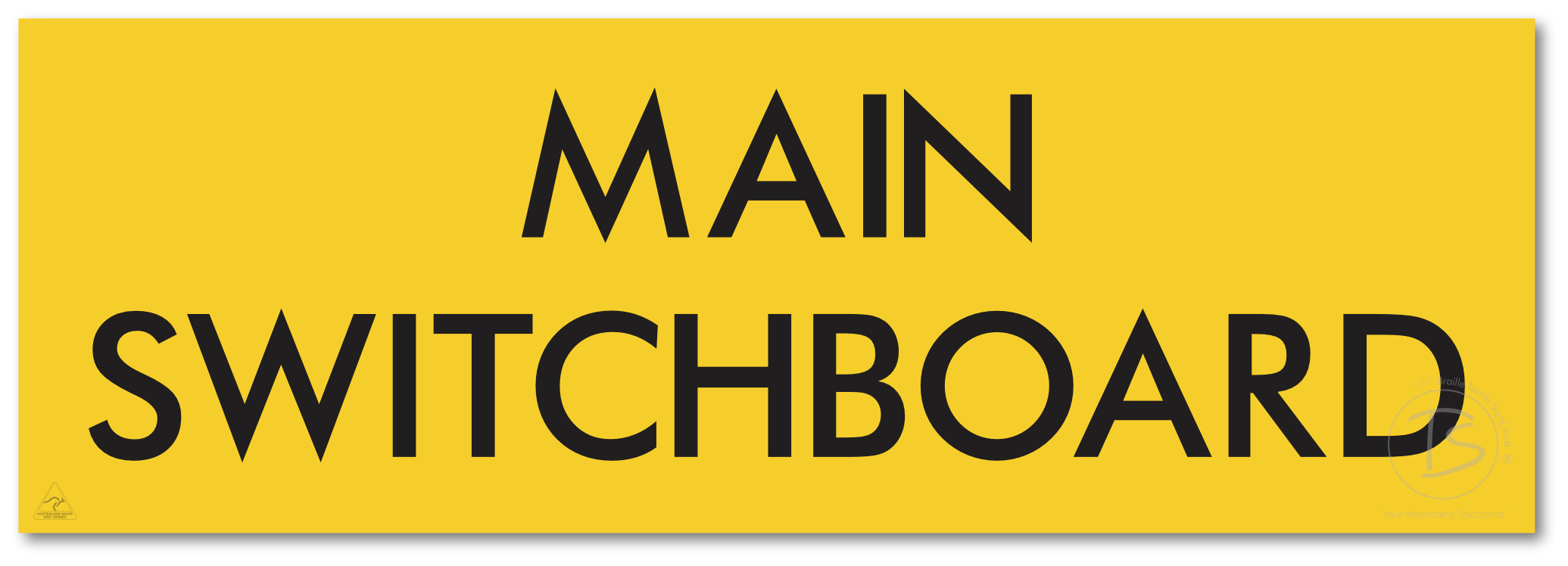 MAIN SWITCHBOARD