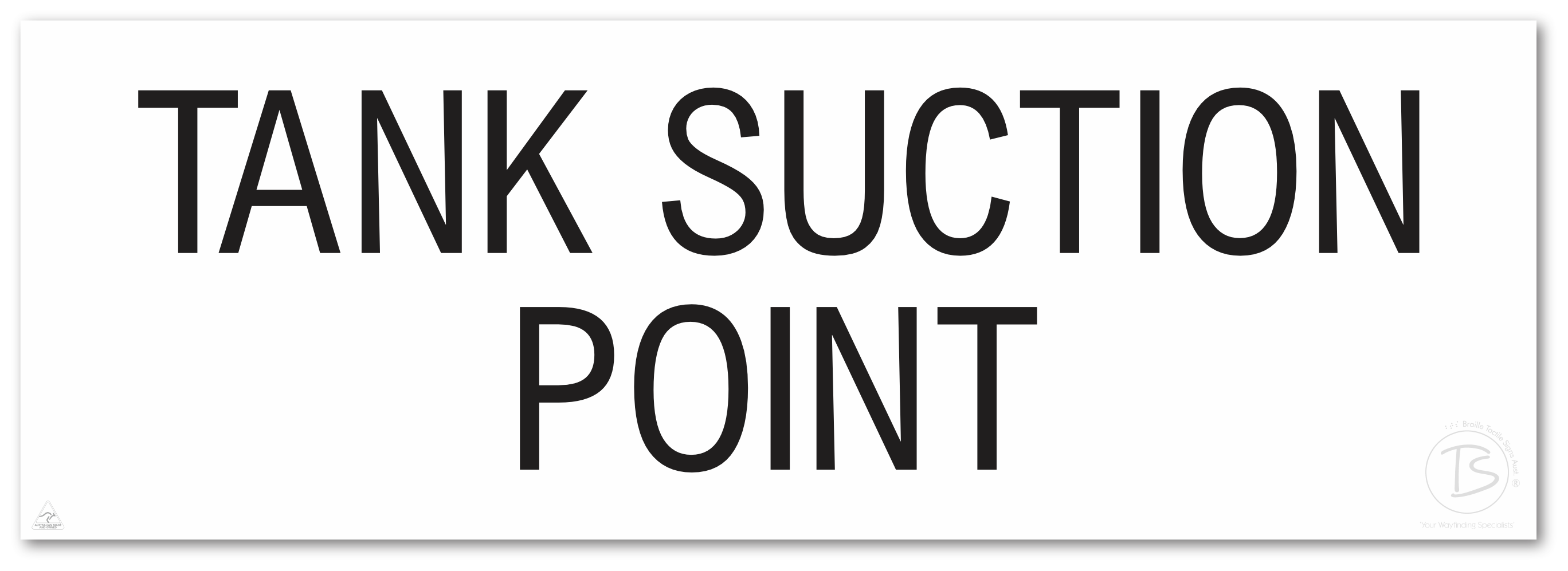 TANK SUCTION POINT