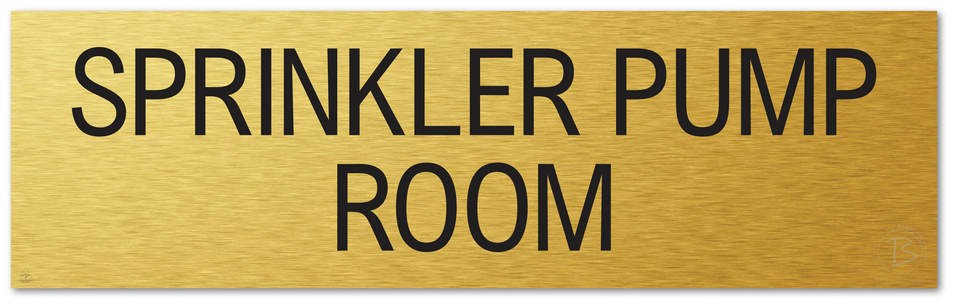 SPRINKLER PUMP ROOM