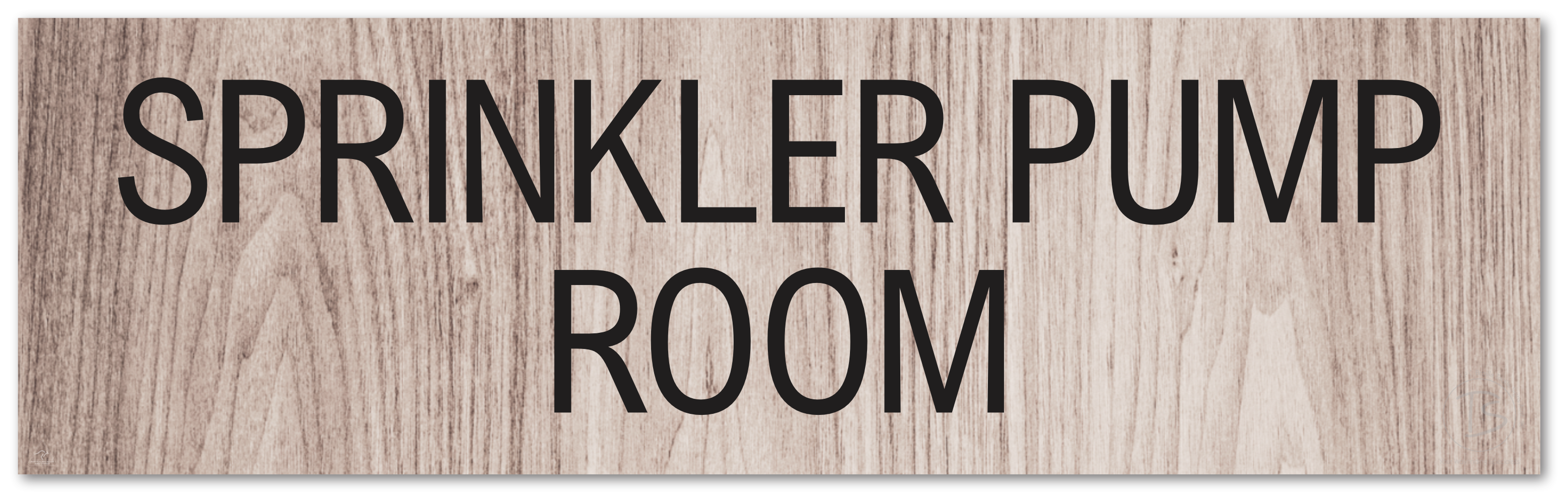 SPRINKLER PUMP ROOM