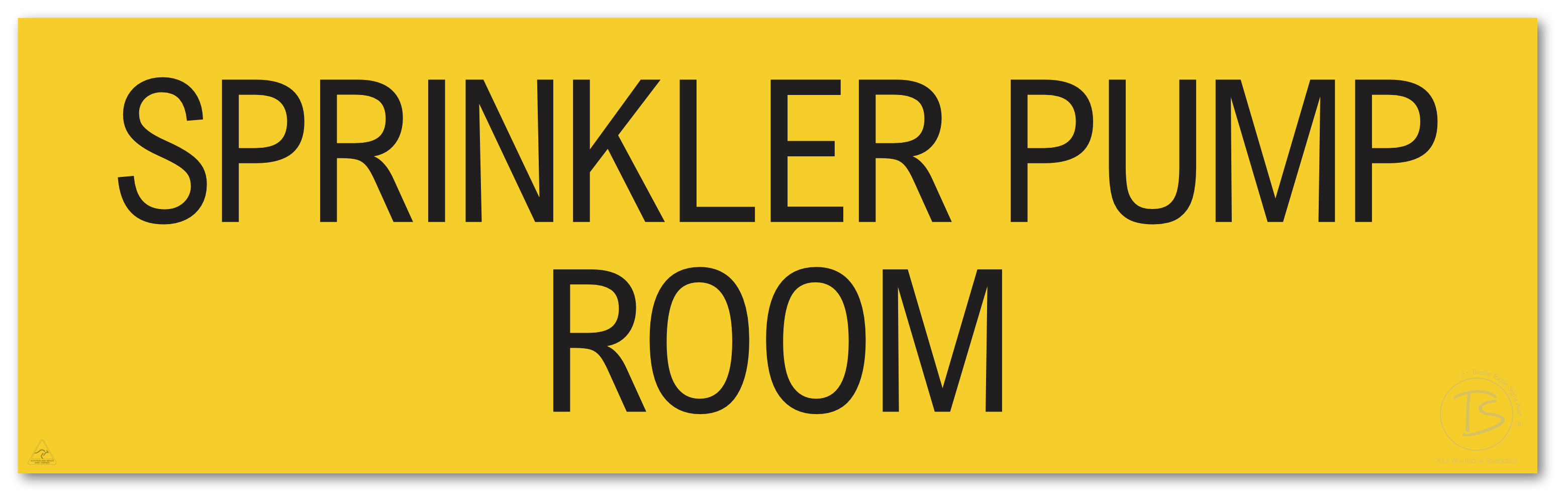 SPRINKLER PUMP ROOM