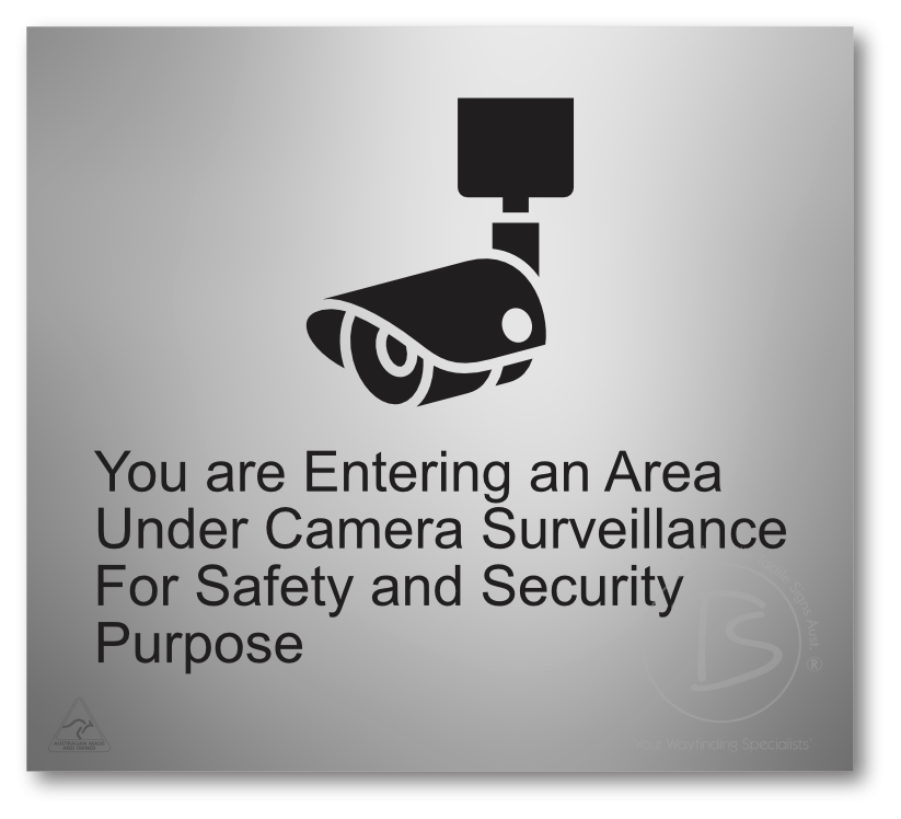 You are entering an area under camera surveillance…....'