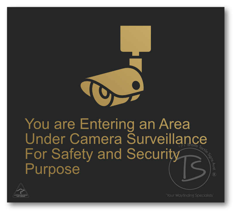 You are entering an area under camera surveillance…....'