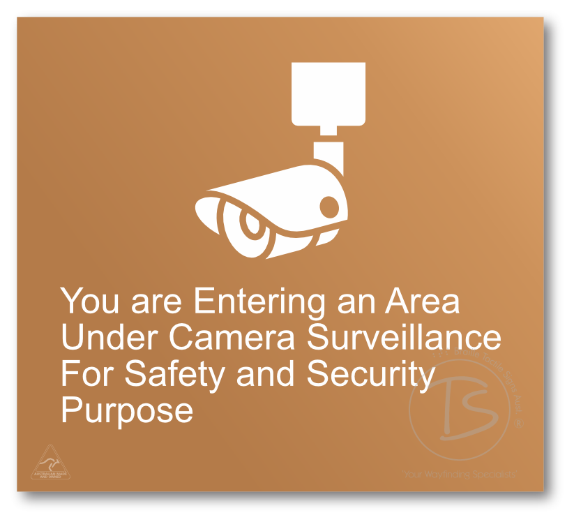 You are entering an area under camera surveillance…....'