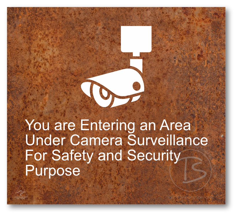 You are entering an area under camera surveillance…....'