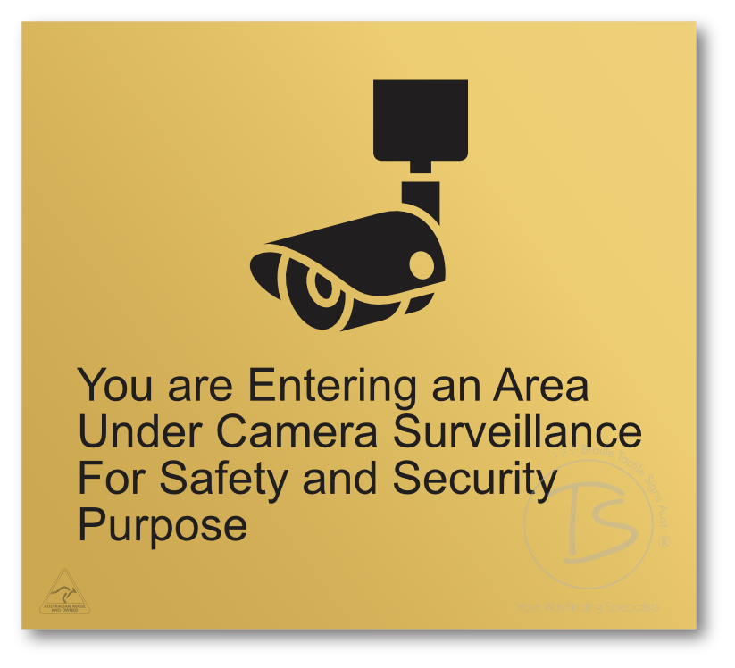 You are entering an area under camera surveillance…....'