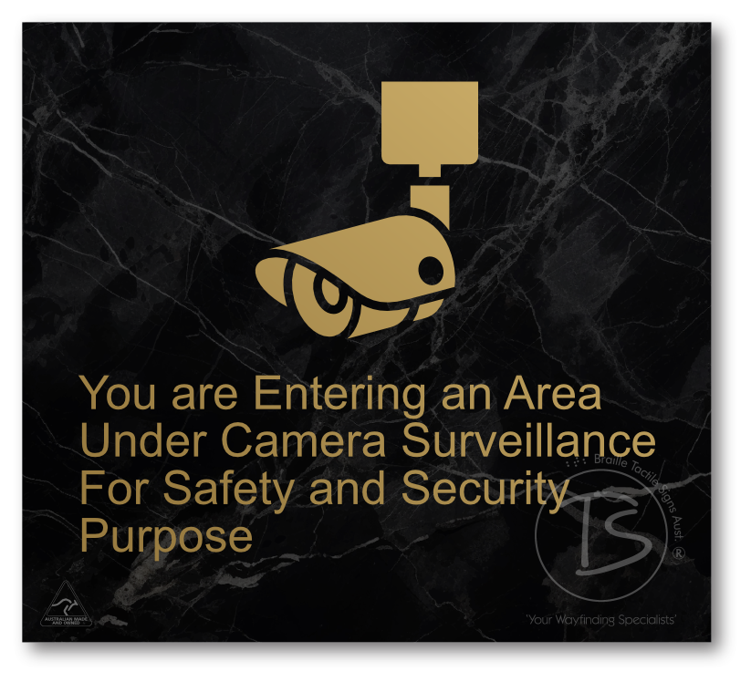 You are entering an area under camera surveillance…....'