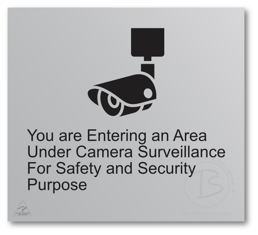 You are entering an area under camera surveillance…....'