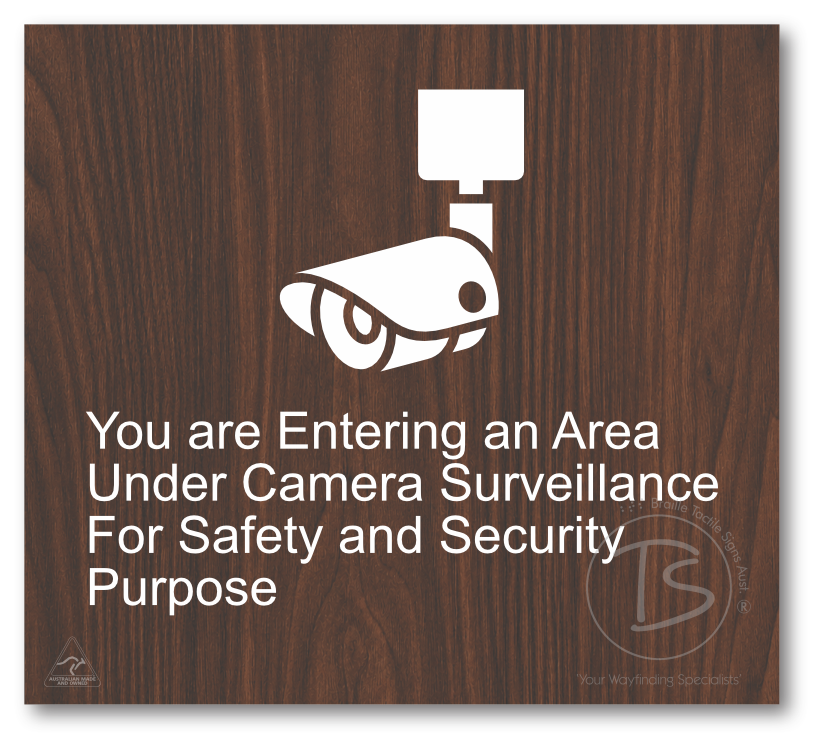 You are entering an area under camera surveillance…....'