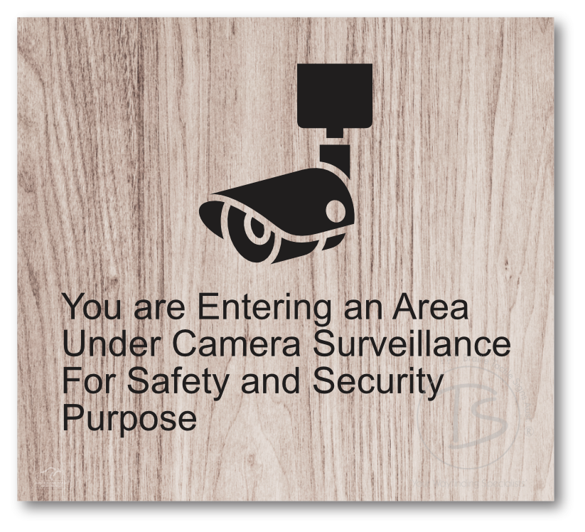 You are entering an area under camera surveillance…....'