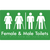 Female & Male Toilets with Ambulant Cubicles and Airlock