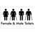 Female & Male Toilets with Ambulant Cubicles