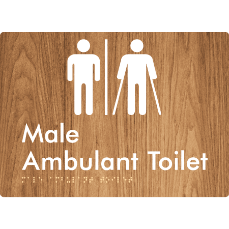Male Ambulant Toilet with Air Lock