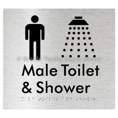 Male Toilet and Shower