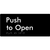 Push To Open