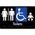 Unisex Accessible Toilets & Baby Change with Air Lock