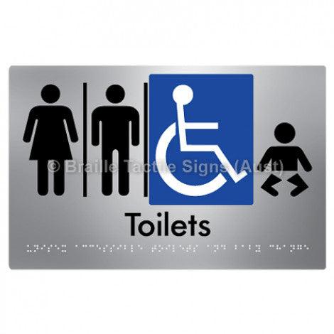 Unisex Accessible Toilets & Baby Change with Double Airlock