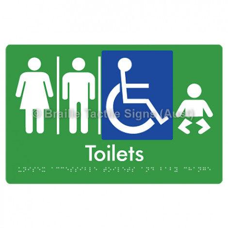 Unisex Accessible Toilets & Baby Change with Double Airlock