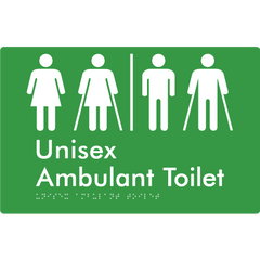 Unisex Ambulant Toilet with Airlock