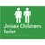 Unisex Childrens Toilet